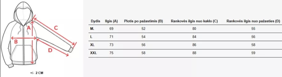 Men's green sweater Poland skull