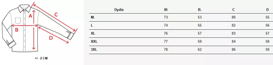 Men's floral light blue shirt Stifer