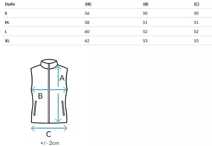 Women's black vest Jener