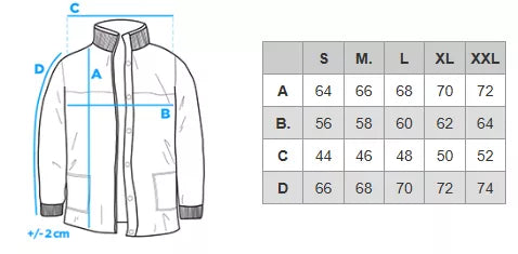 Men's black jacket Marly