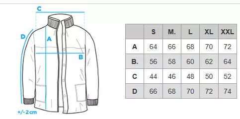 Men's winter dark gray jacket Flam