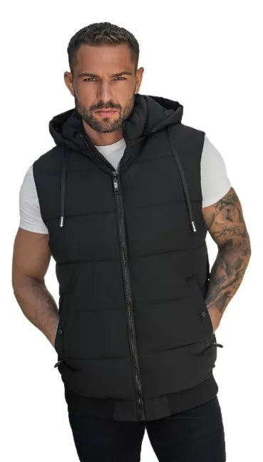 Men's dark blue vest Noran