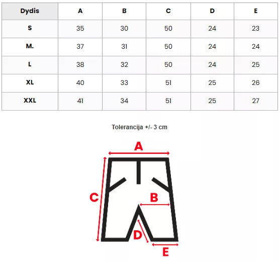 Men's dark blue shorts Akel