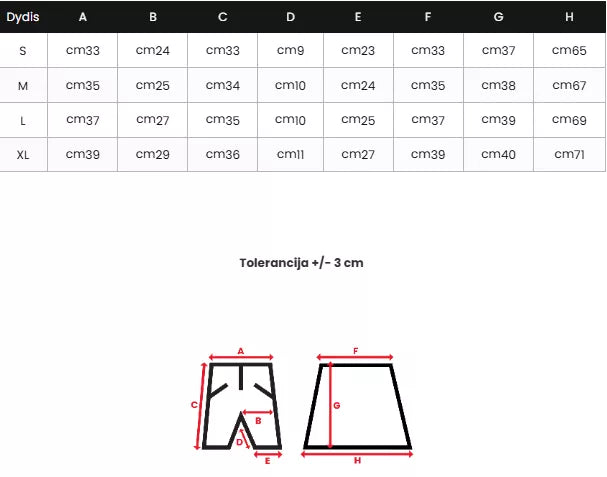 Women's green skirt-shorts Active