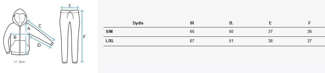 Women's light blue linen set Line