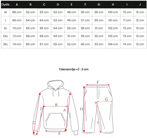 Men's white Super tracksuit.