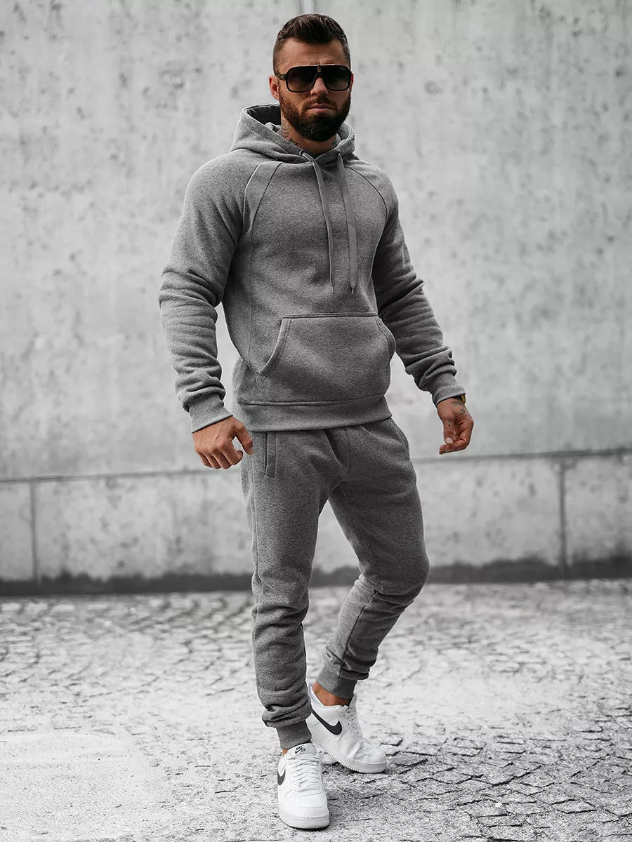 Dark gray men's tracksuit Ronal