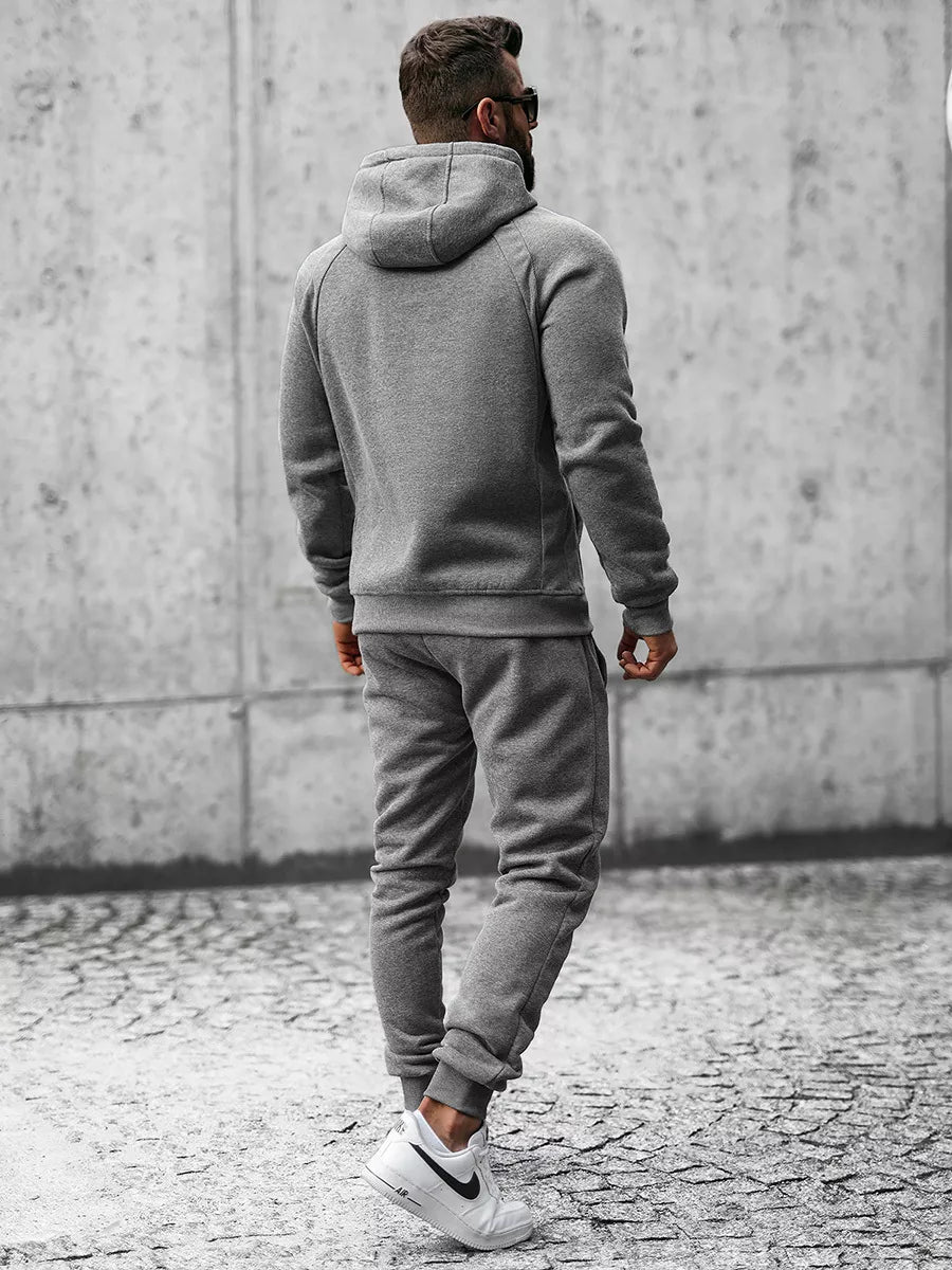 Dark gray men's tracksuit Ronal