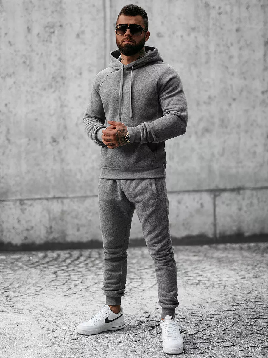 Dark gray men's tracksuit Ronal