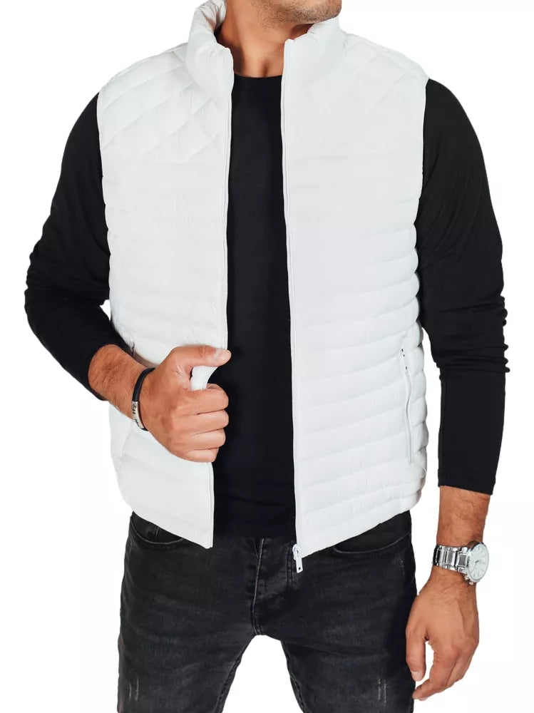 Men's white vest Geir