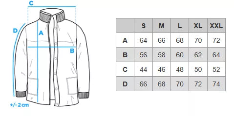 Men's black jacket Garin