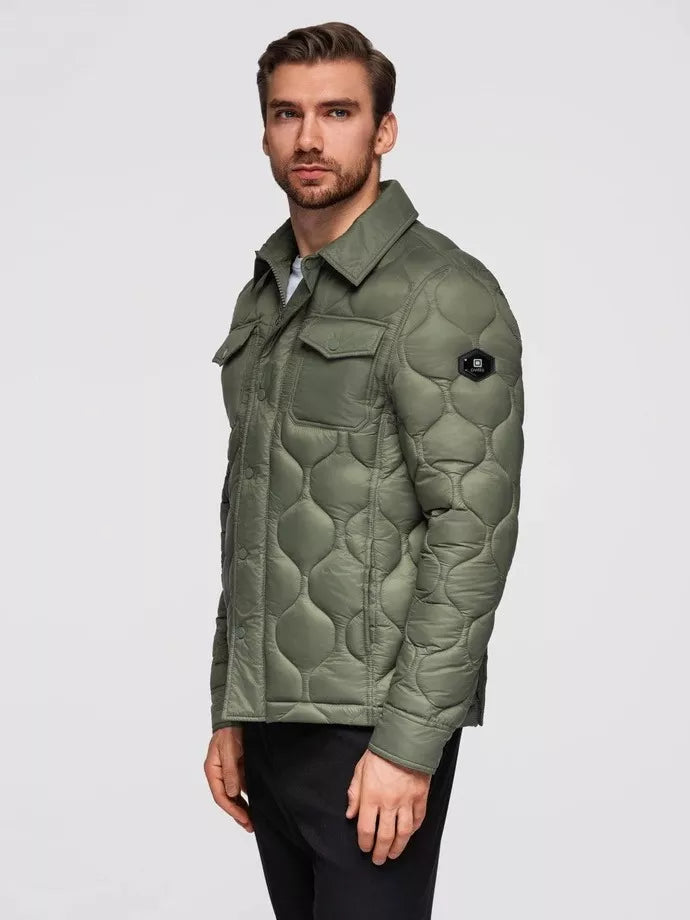 Men's khaki jacket Lomin
