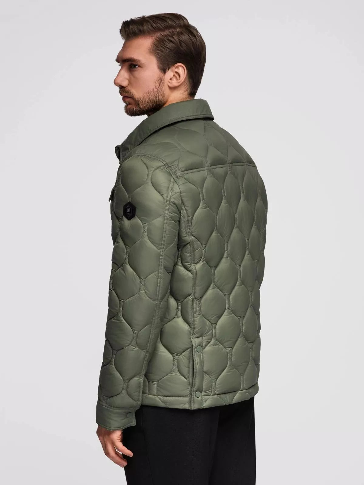 Men's khaki jacket Lomin