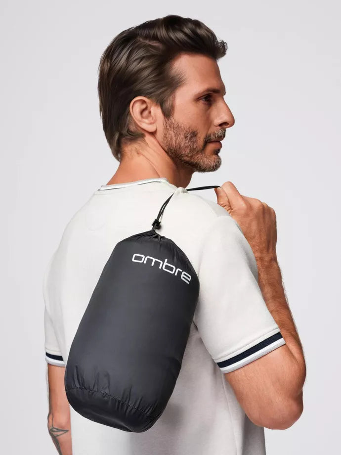 Men's black jacket Bond