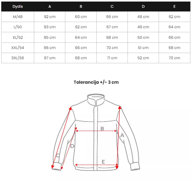 Men's khaki winter jacket Fred