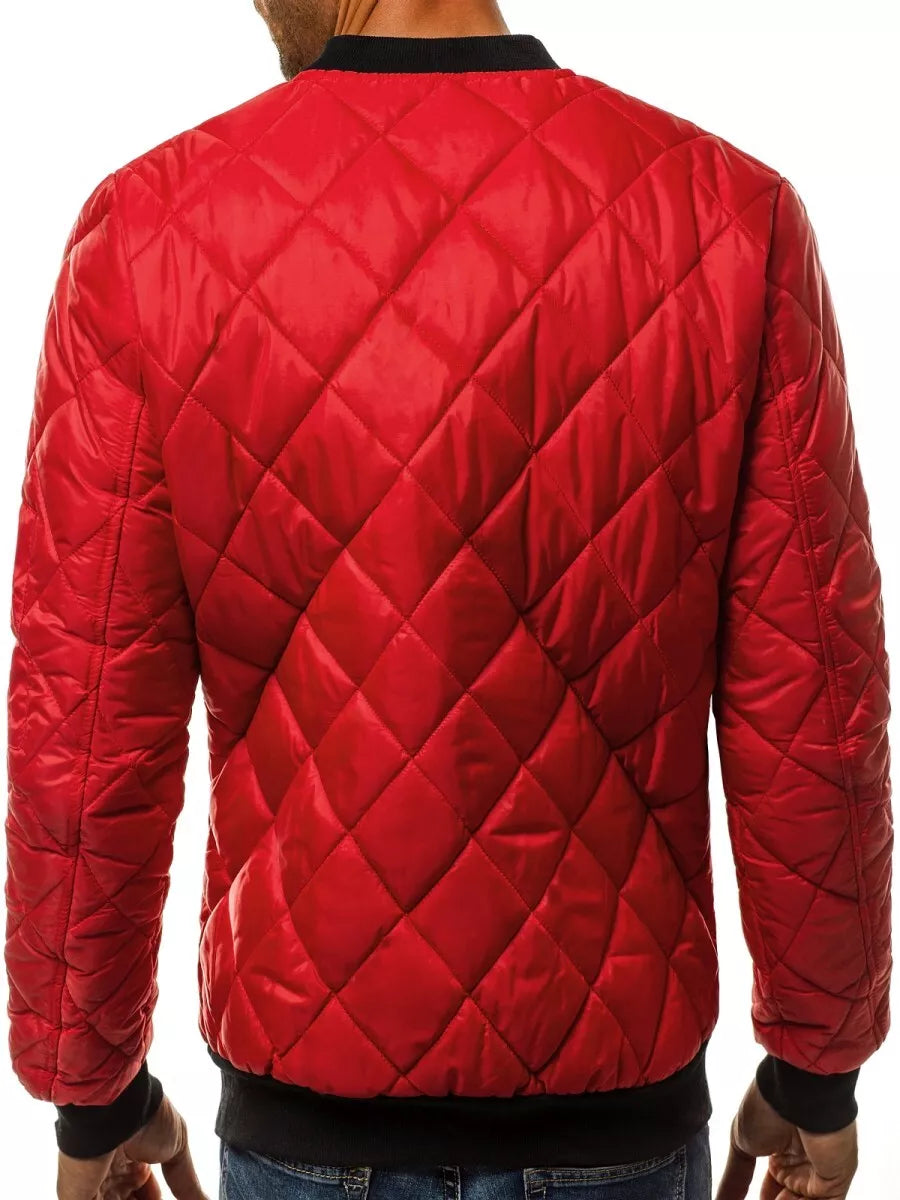 Men's red jacket Morel