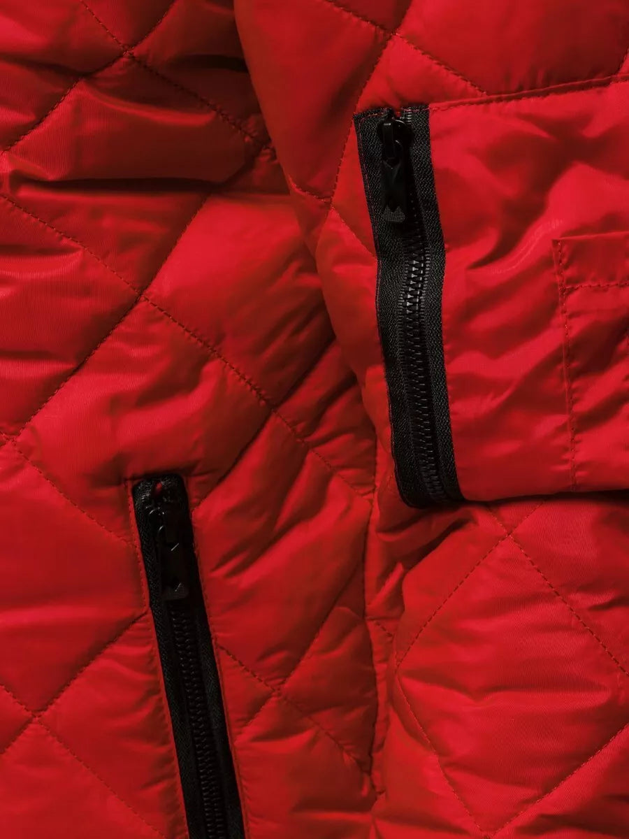 Men's red jacket Morel