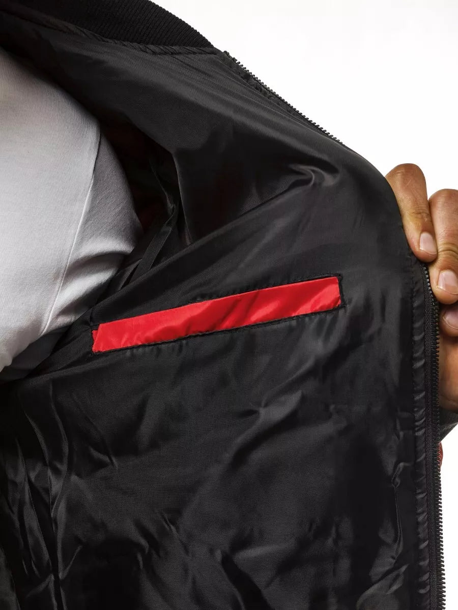 Men's red jacket Morel