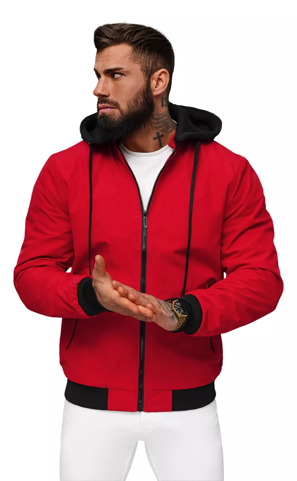 Men's red jacket Sense