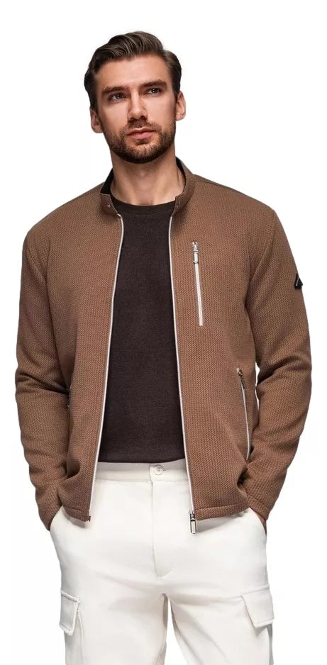 Men's brown jacket Aron