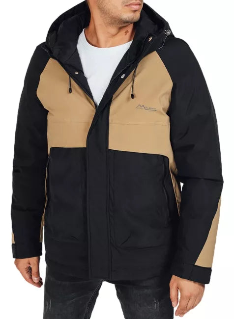 Men's brown winter jacket Banket