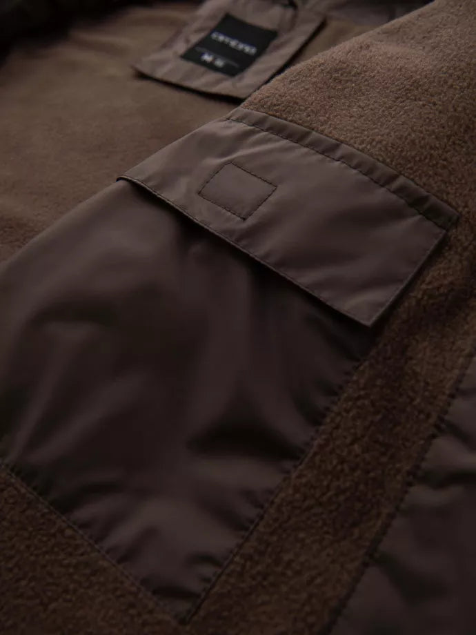 Men's brown jacket Inito