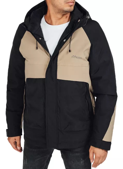 Men's brown winter jacket Banket