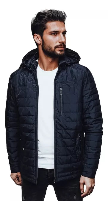 Men's dark blue jacket Kent