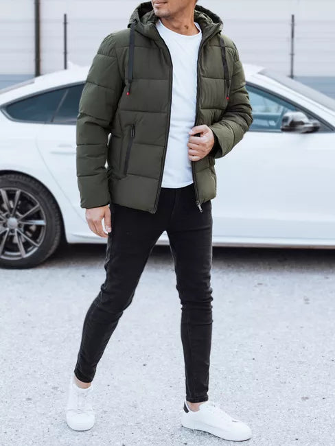 Men's winter khaki jacket Nevex