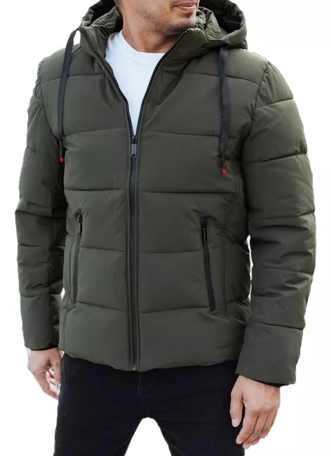 Men's winter khaki jacket Nevex