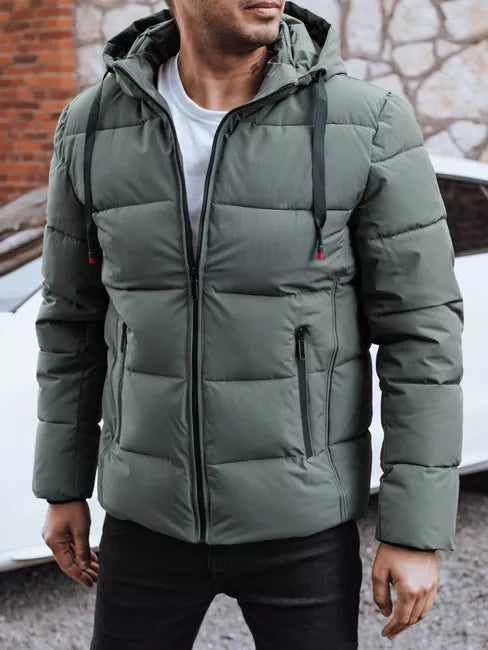 Men's winter gray jacket Nevex