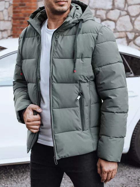 Men's winter gray jacket Nevex