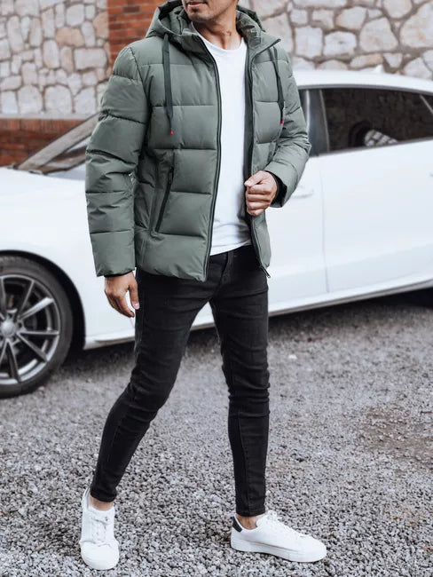 Men's winter gray jacket Nevex