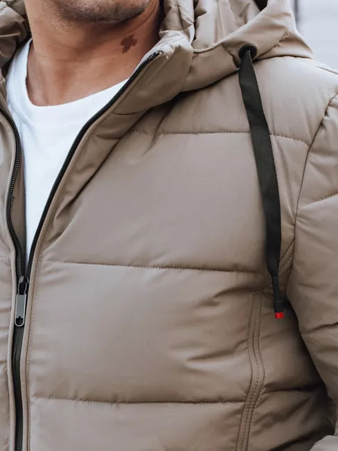 Men's winter brown jacket Nevex