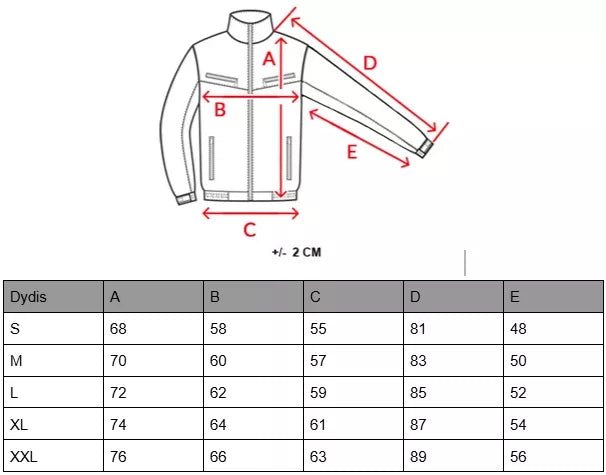 Men's dark brown winter jacket Nevex
