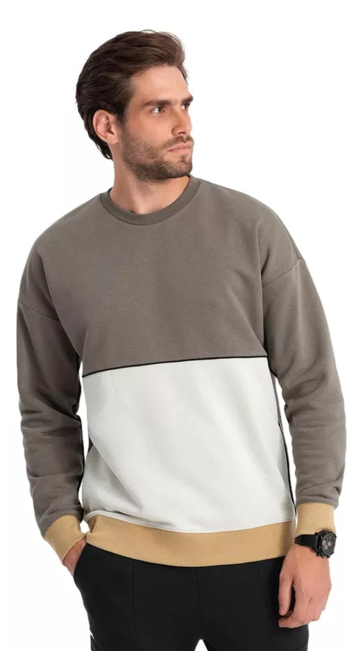 Men's khaki sweater Tomson