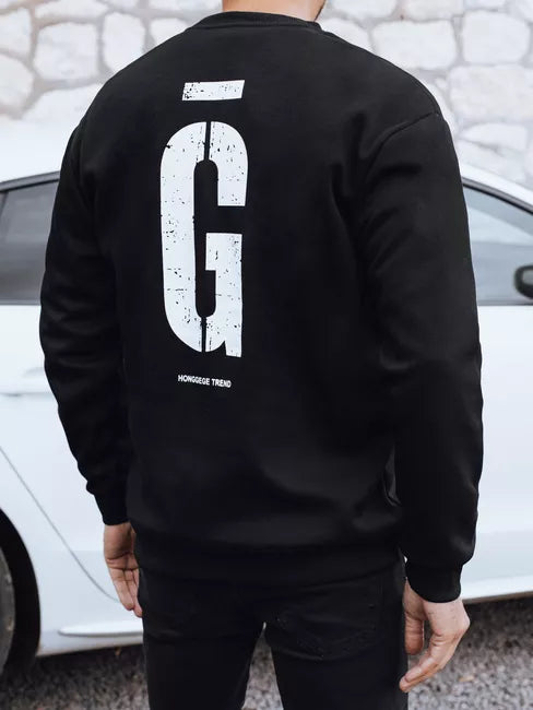 Men's black sweater Gala