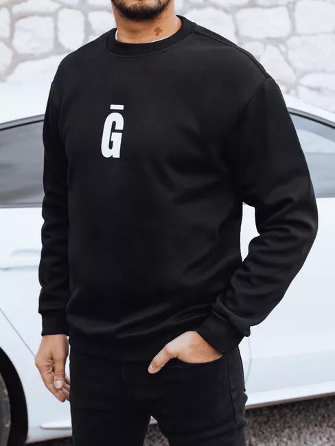 Men's black sweater Gala