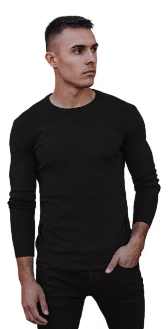 Men's black sweater Mika