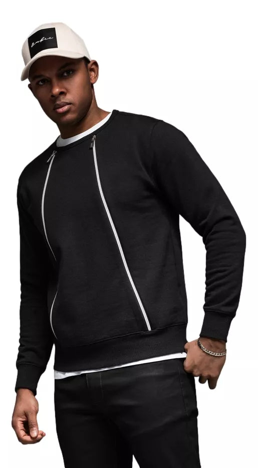 Men's black sweater Anum