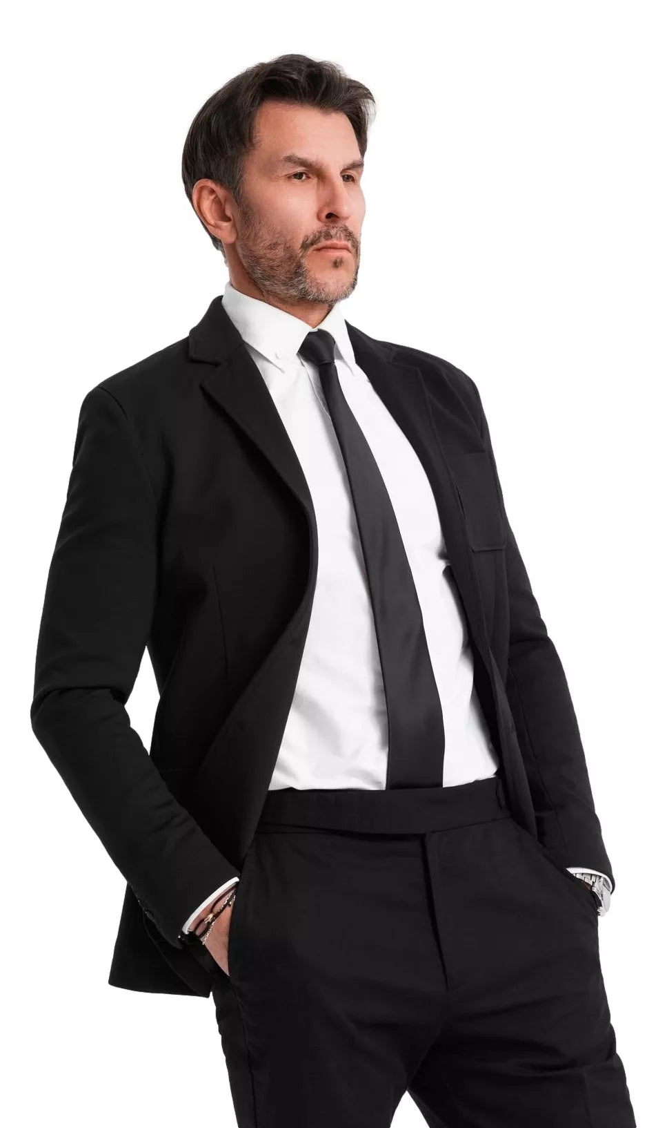 Men's black jacket Azan