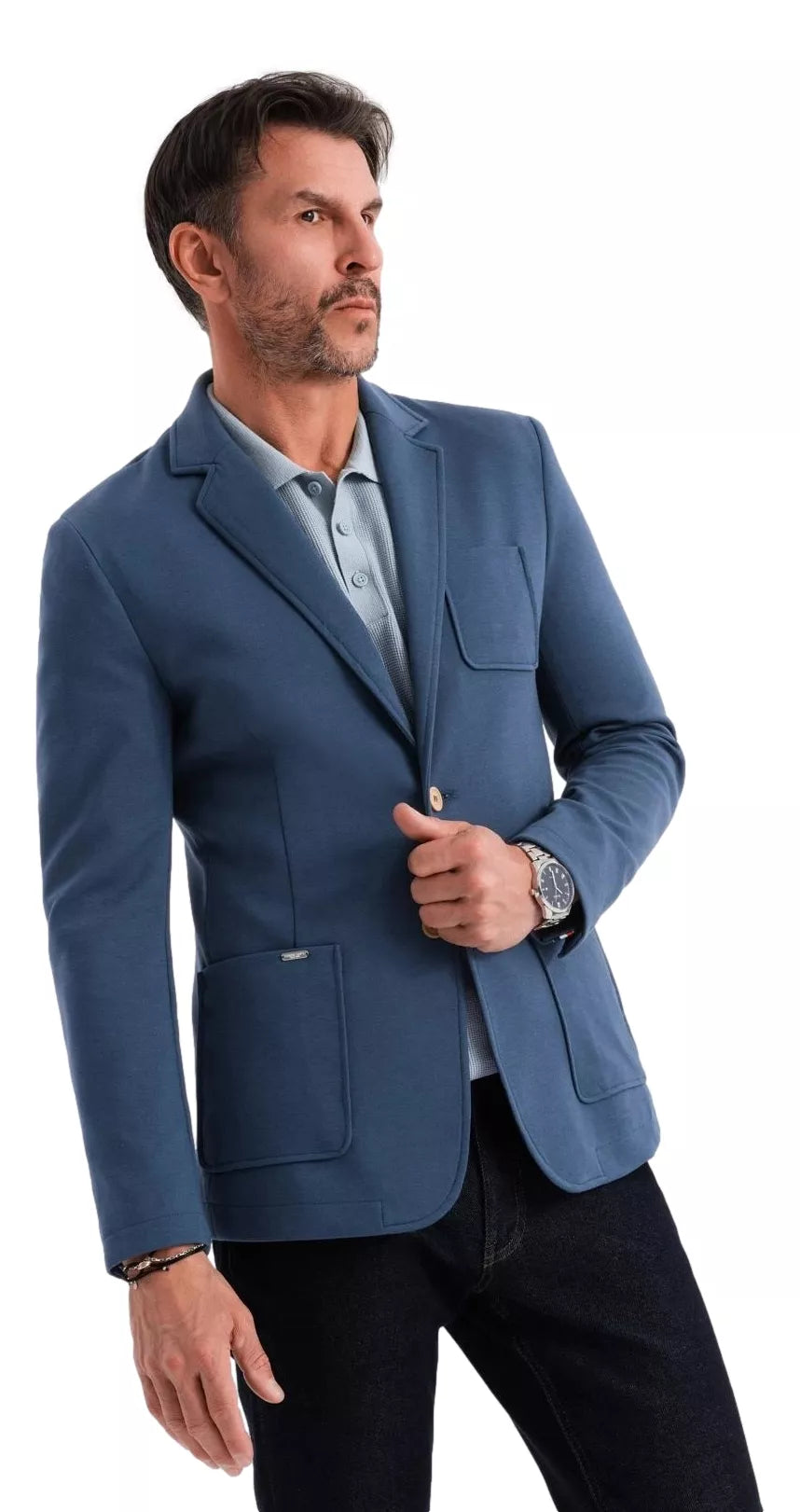 Men's blue jacket Azan
