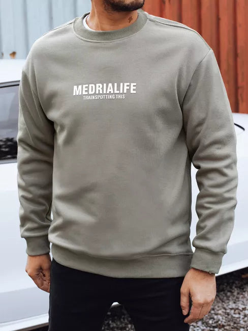 Men's gray sweater Medrialife