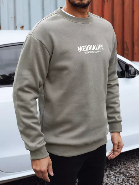 Men's gray sweater Medrialife