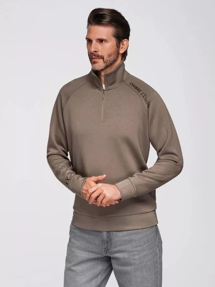 Men's brown sweater Exim