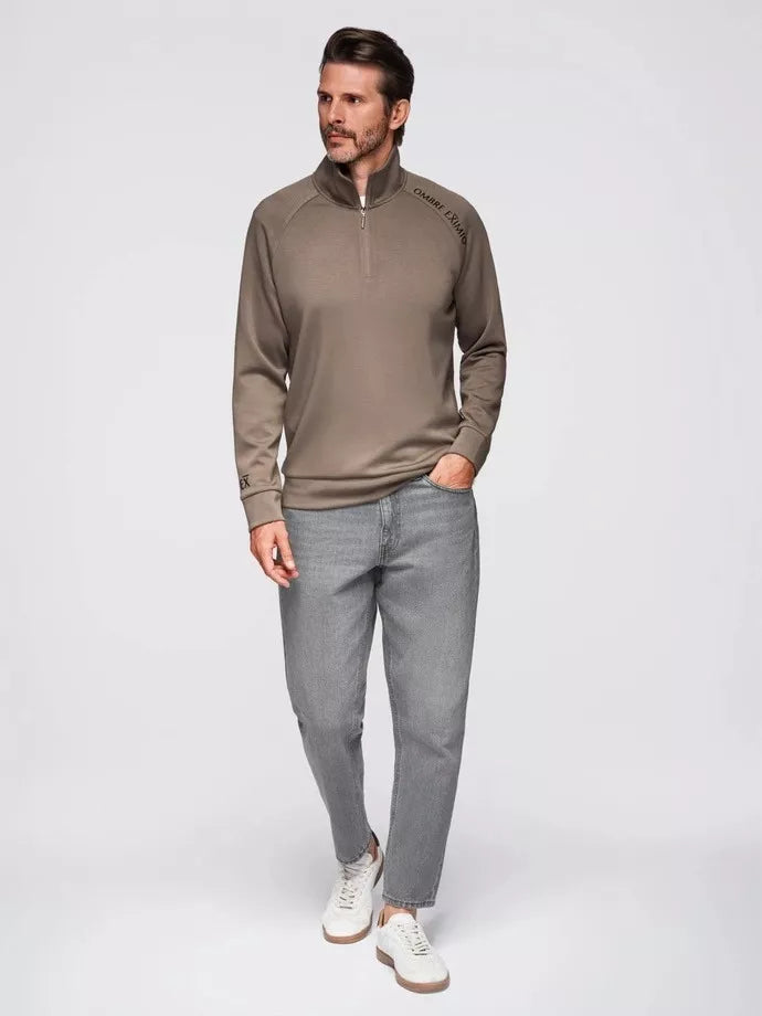 Men's brown sweater Exim