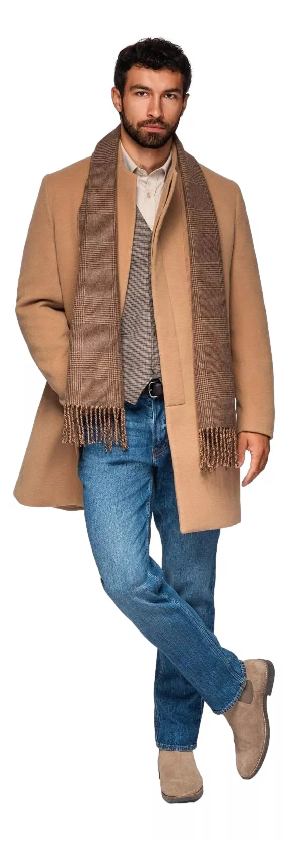 Men's brown coat Adre