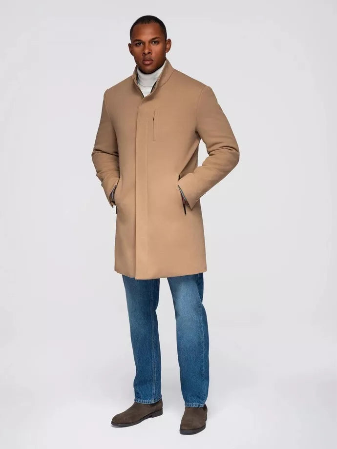 Men's brown coat Alpi