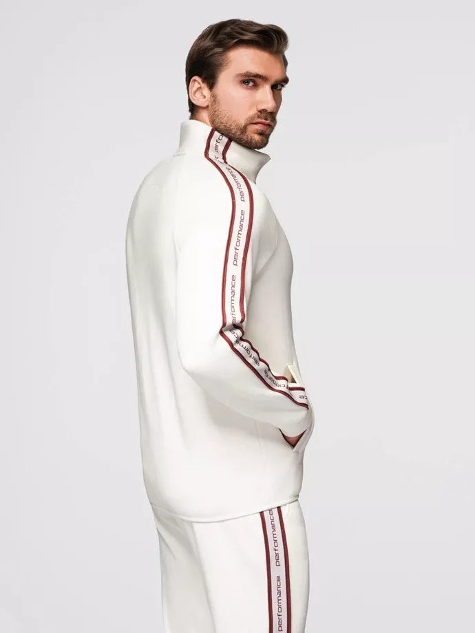 Men's brown Performance sweater