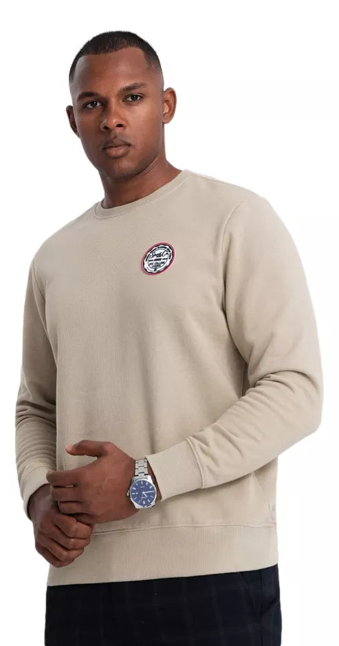 Men's brown sweater Solan